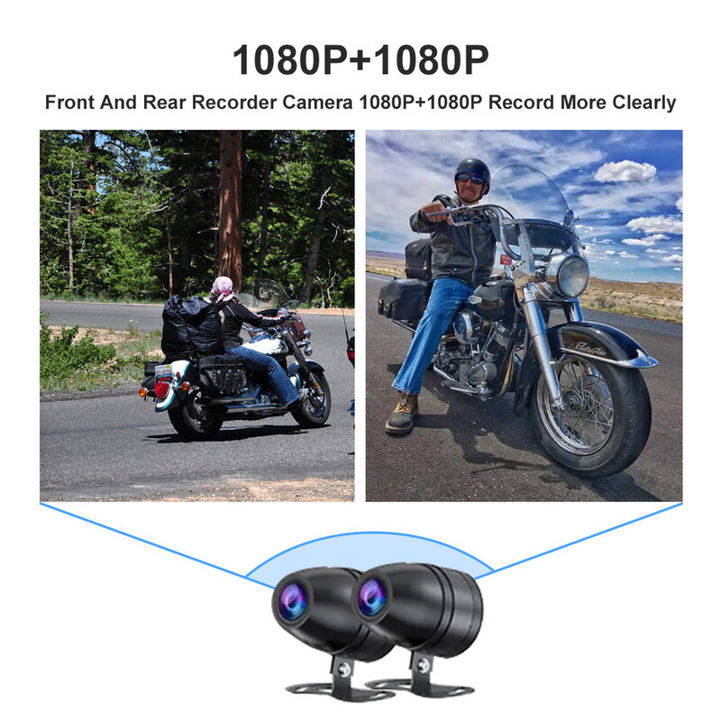 5 "nawigacja motocyklowa GPS rejestrator motocyklowy bezprzewodowy carplay kompatybilny z systemem Android Auto wodoodporny nawigator