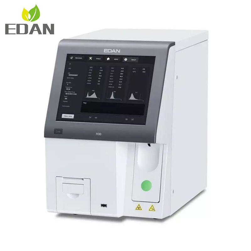 Edan h30 pro自動傾斜アナライザー、血液cbcマシン、分析