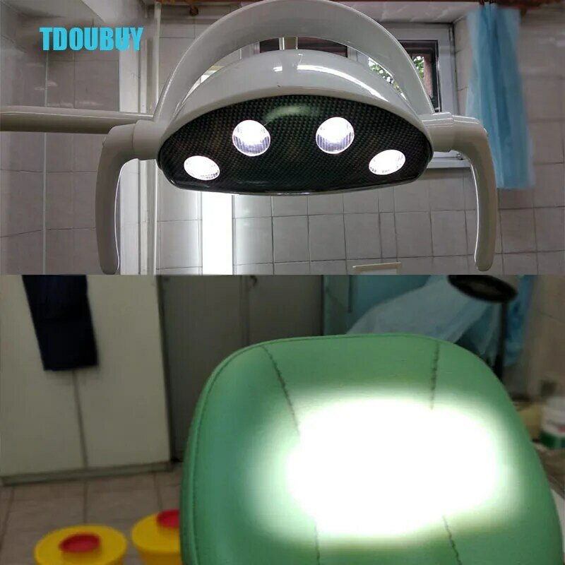 Tdoubuy 15w super helle LED-Zahnarzt stuhl lampe Mund licht lampe für zahn ärztliche Einheit Operations leuchte für medizinische Instrumente