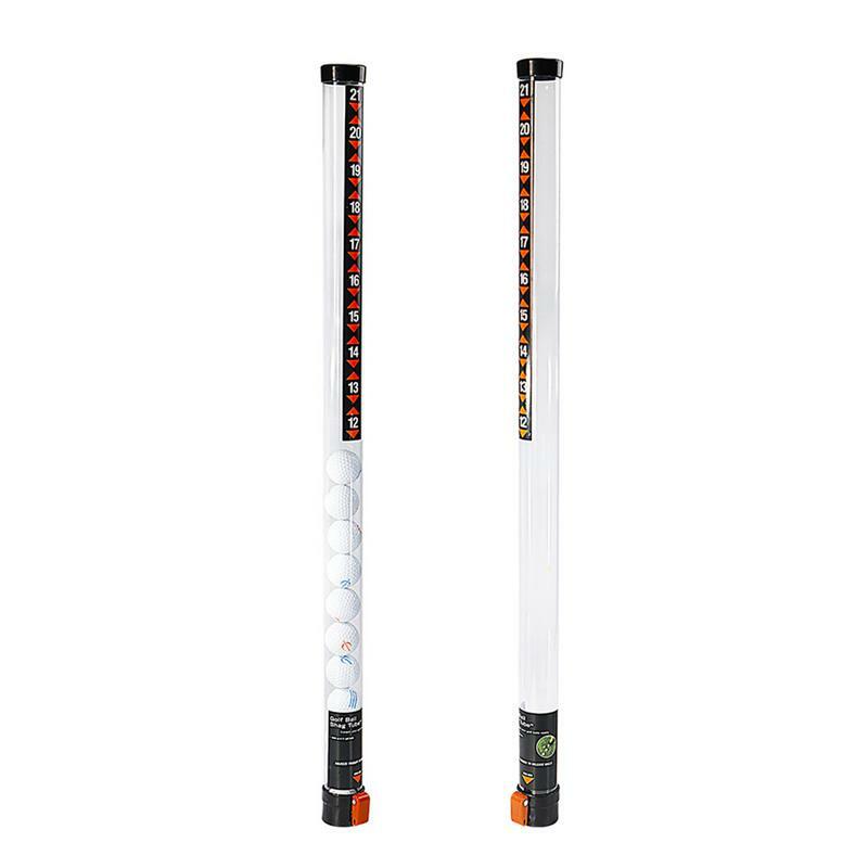 Golfball Pickup Tube transparentes Pickup Tube mit großer Kapazität arbeits sparende Golfball Collector Tube leichte Aufnahme