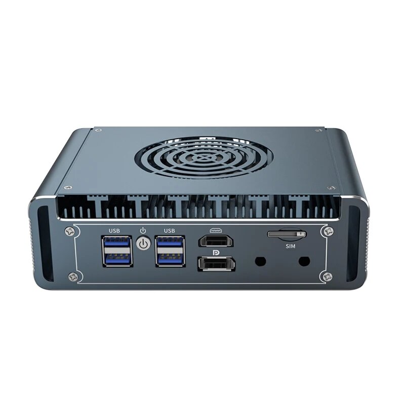 Router lunak tanpa kabel 12 Gen Intel N100 Mini PC Quad Core 4x i226 2.5G LAN Celeron N5105 J4125 pfSense Firewall Appliance ESXI