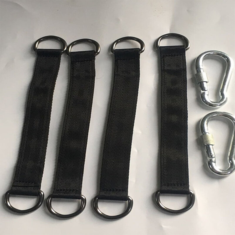 Accessorio fisso universale per corda oscillante per esterni con cinturino per amaca da 25cm