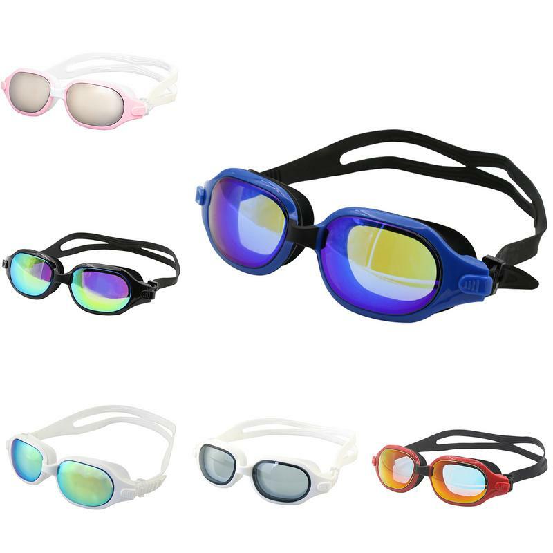 نظارات السباحة المضادة للضباب للرجال والنساء ، رؤية واضحة لا تسرب ، نظارات واقية للشباب والفتيان والفتيات