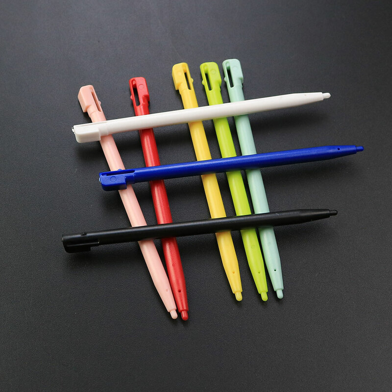 Jcd-Desi ndsi用プラスチックスタイラス,8色の交換用ペン,コンソールスクリーン,タッチペン,アクセサリー