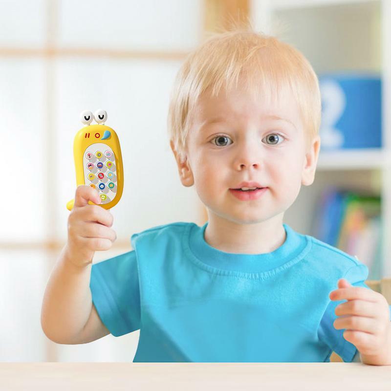 어린이용 스마트 폰 장난감, 학습 및 가상 놀이 셀 교육, 3 세 아동용 전화 장난감