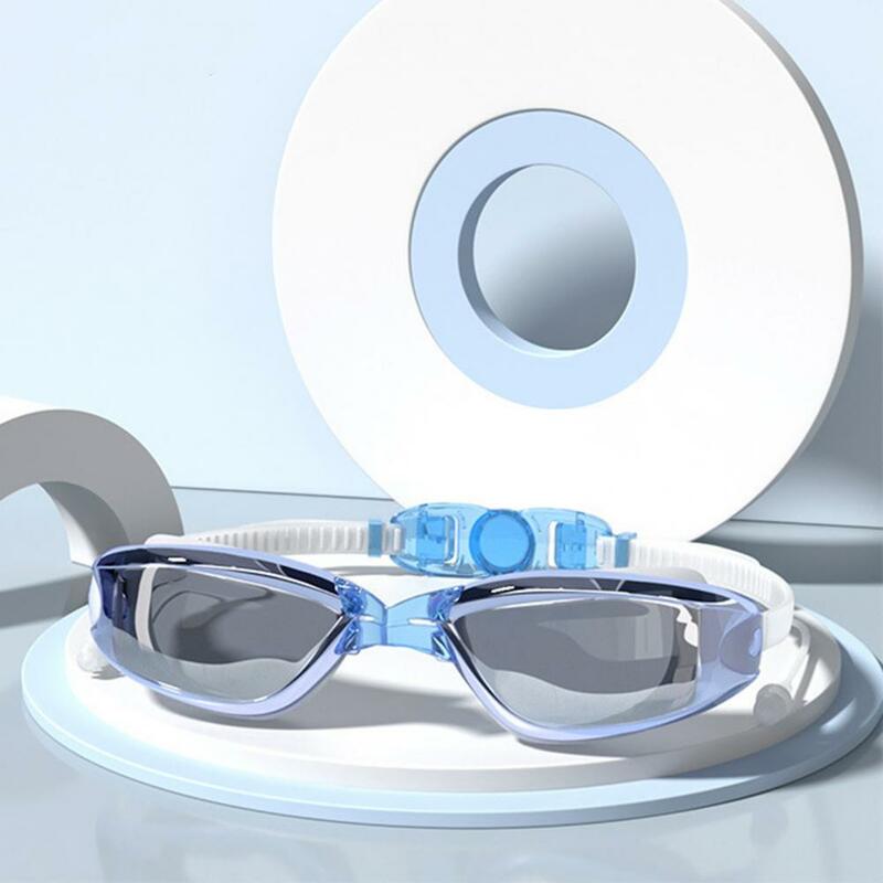 Незапотевающие защитные очки, высококачественные незапотевающие плавательные очки для взрослых, защита от протечек, унисекс, для мужчин