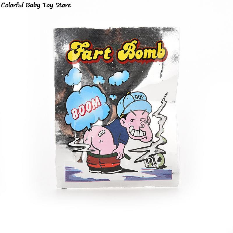 Funny gadgets toys new gadget Smelly package fart bomb bag April fool's day halloween creative prank bromas stench bag