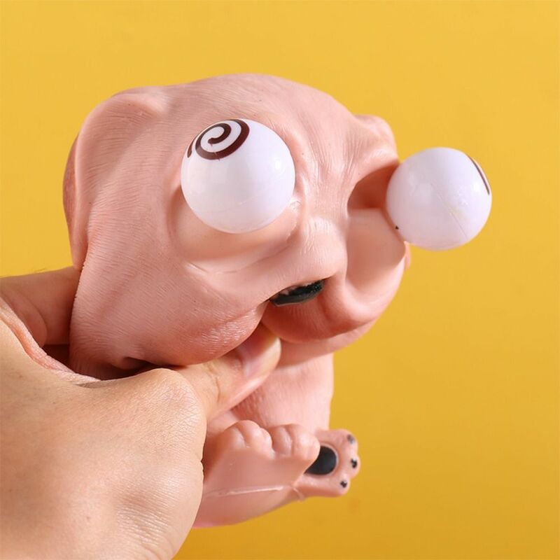 TPR Burst Eye Animal Vent Toy Cartoon Animal Soft Slow Rebound Toy Cute Creative Animal Squeeze Toy Tricky Toys