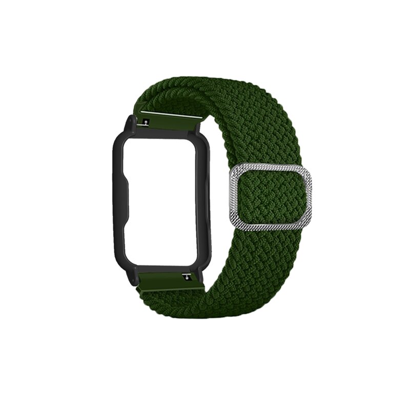 Caso com alça de relógio de náilon banda para oppo relógio livre substituição pulseira escudo protetor pulseira relógio inteligente acessórios novo