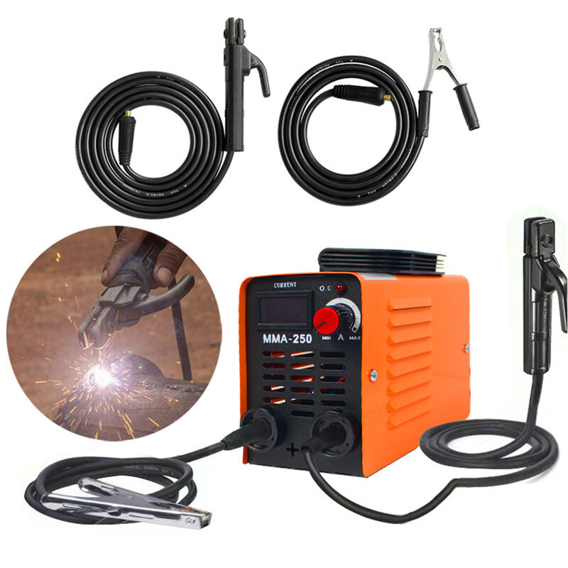 300A klip klem kabel bumi Las Groud untuk MIG TIG ARC tukang las 150cm pemegang las kabel solder pengelasan