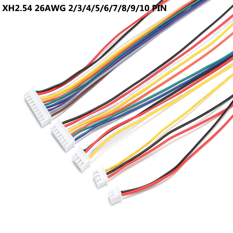 5 pz XH2.54 200MM lunghezza 1S/2S/3S/4S/5S/6S/7S/8S/9S cavo di prolunga del cavo di bilanciamento cavo caricato per caricabatteria RC Lipo