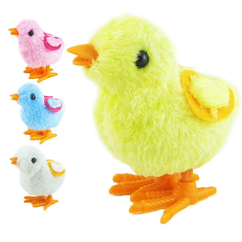 Creative Bounce Animal Toy para crianças, Clockwork Toy, Running Baby, Infant Chick Gift, Brinquedos Acessório, 1 peça