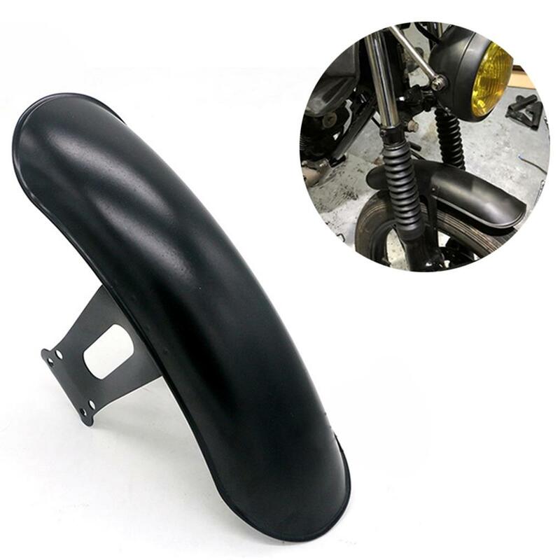 Metal Motorcycle Front Mud Guard Universal Fit Wheel Protector Dust-proof Cover Mudguard Replacement for CG125 Accessories