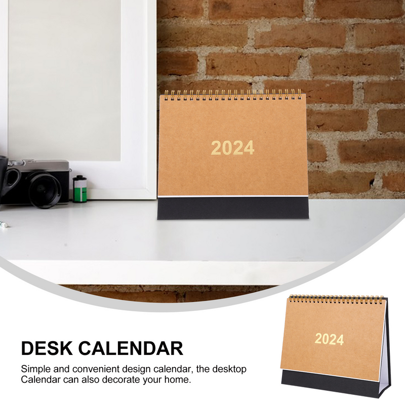 Table Calendar Daily Planner Monthly Calendar Decorative Schedule Planning Monthly Desktop Calendars Home Office Supplies