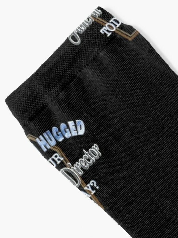 Have You Hugged Your Funeral Director Today Socks cartoon new year warm winter Socks Woman Men's