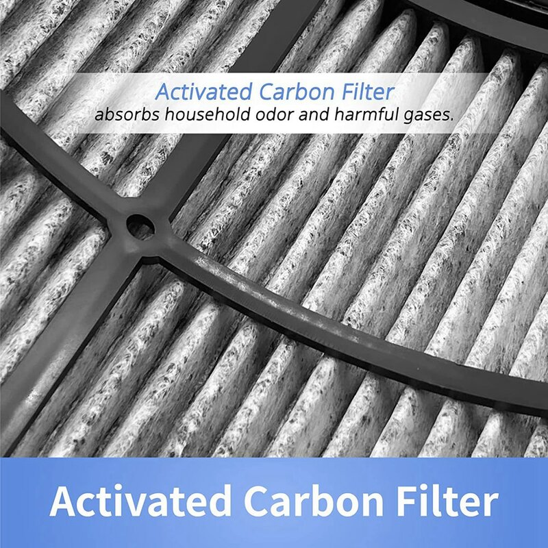 Filtro a carbone 2 in 1 HEPA + per Dyson HP04 TP04 DP04 PH04 PH03 PH02 PH01 HP09 TP09 HP07 TP07 HP06 TP06 filtro di ricambio