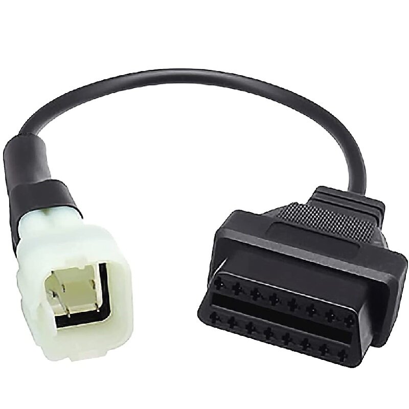 6 PIN to 16 PIN OBD2 Connector Diagnostic Tool Adapter Cables For KTM Motorcycle