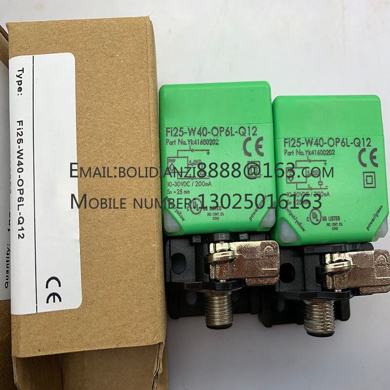 Nieuwe Nabijheidsschakelaar Sensor Ni40 Fi25-W40-OP6L-Q12/On6l