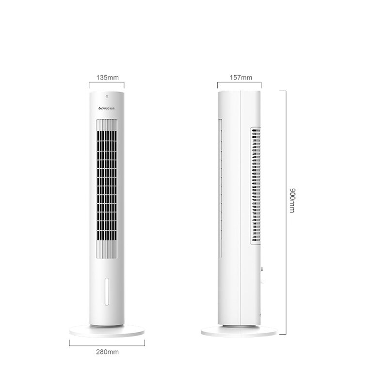 Bezlistny wentylator chłodzący wentylator typu wieżowy domowy wentylator chłodzący wentylator nawilżający mały mobilny klimatyzator