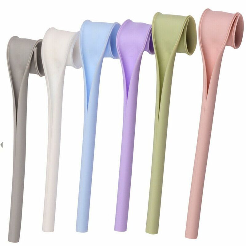 Protects Teeth BPA Free Soft Openable Detachable Silicone Straws Snap Straw Reusable