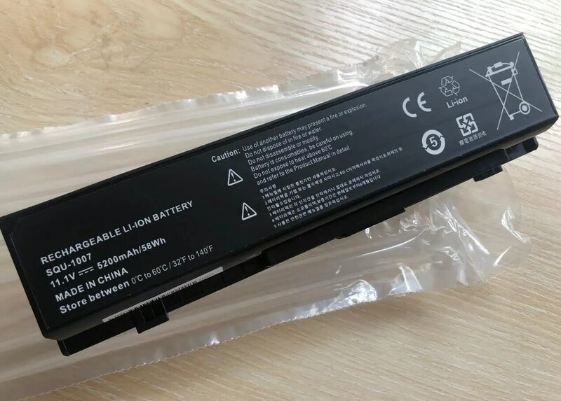 CQB918 SQU-1007 SQU-1017 battery for  LG Xnote P420 PD420 S530 S430