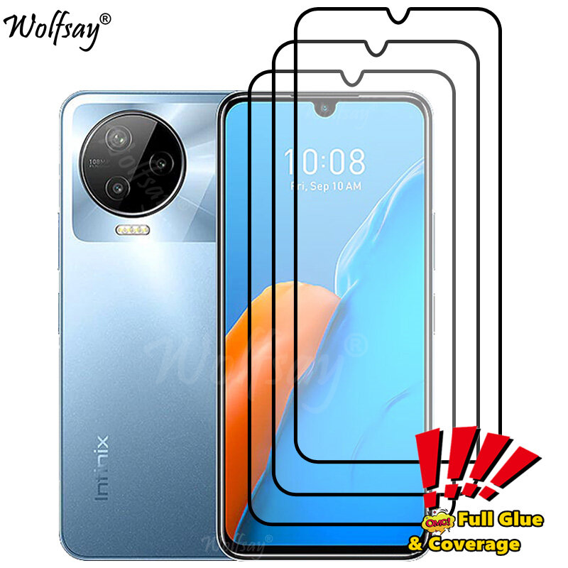 Full Cover Screen Protector For Infinix Note 12 2023 Tempered Glass For Infinix Note 12 2023 Glass For Infinix Note 12 Pro Glass