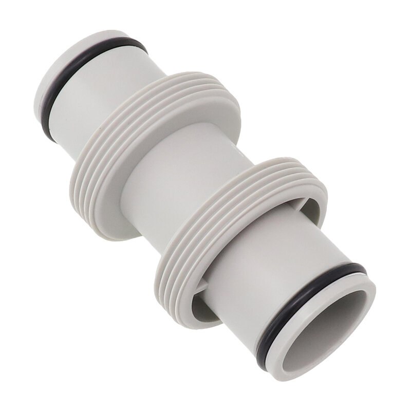 Adaptador de manguera para Intex, válvula de émbolo de manguera dividida, pieza de piscina, de 1,5 pulgadas Conector recto, riego de Spas de jardín y césped