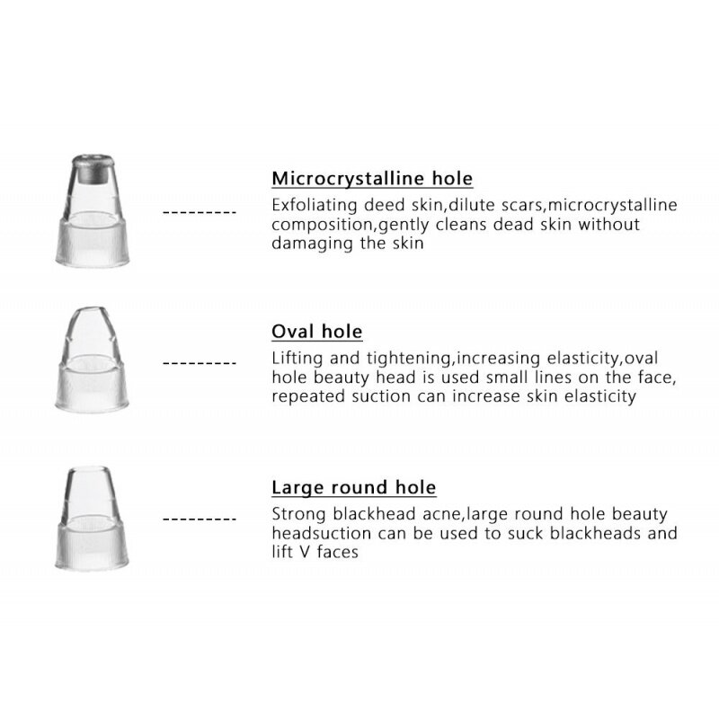Detergente per pori del naso del viso Kit di strumenti elettrici macchina per strumenti rimozione di punti neri sottovuoto con impacco caldo