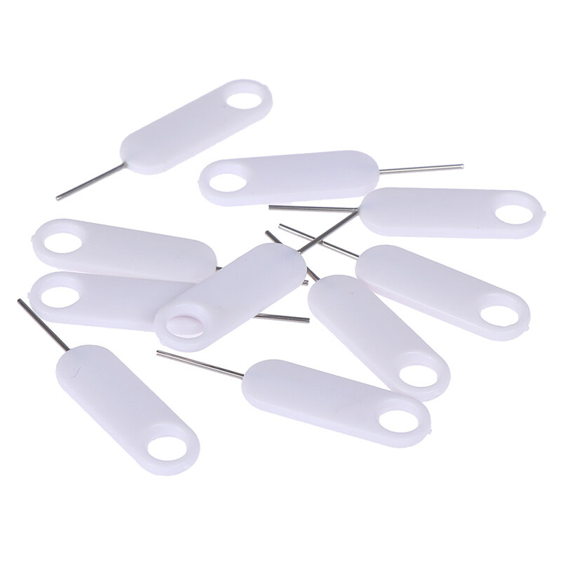 Sim Card Tray Removal Pin, Eject Opener Tool para Smartphones, Tablets, 10pcs