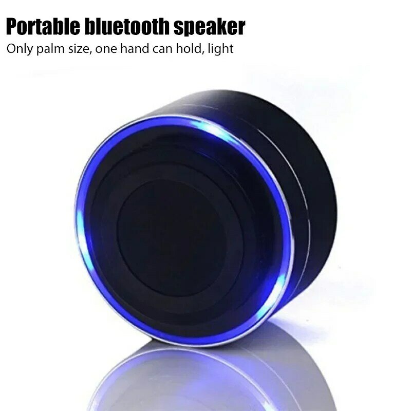 Sistema de som Bluetooth gramado ao ar livre, mini alto-falante portátil, alto-falante sem fio, conexão USB, cartão TF, vertical