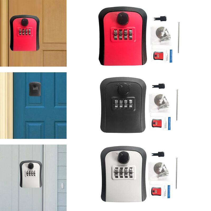 ロックとパスワードのキーボックスの組み合わせ、ガレージおよびアウトドア用の収納ボックス