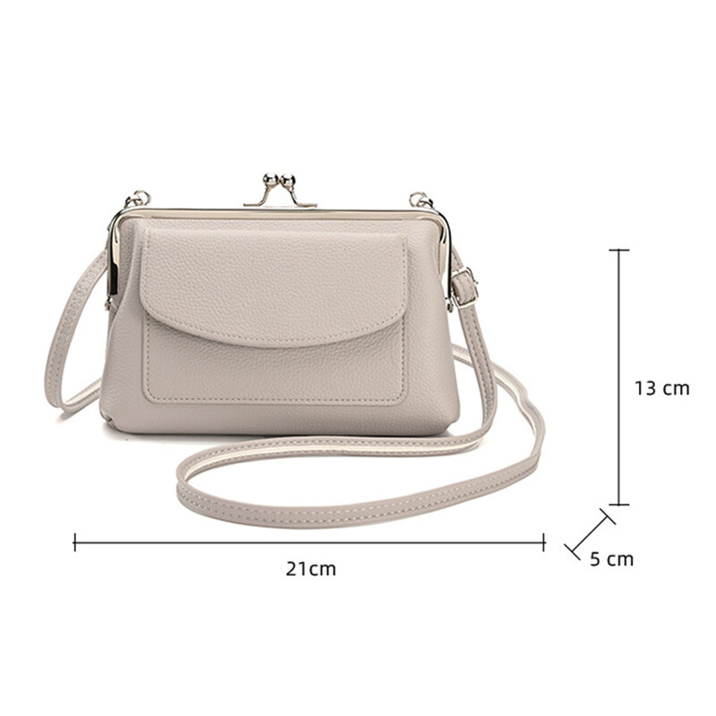 女性用の多目的合成皮革バッグ,ショルダーストラップ,小さな電話パケット,作業に適しています,新しい2023