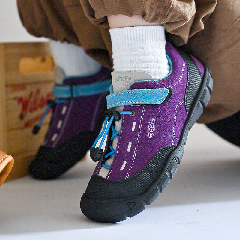 Scarpe da Trekking verdi di alta qualità per bambini Comfort scarpe da ginnastica da Trekking antiscivolo scarpe da passeggio per bambini scarpe da viaggio all'aperto