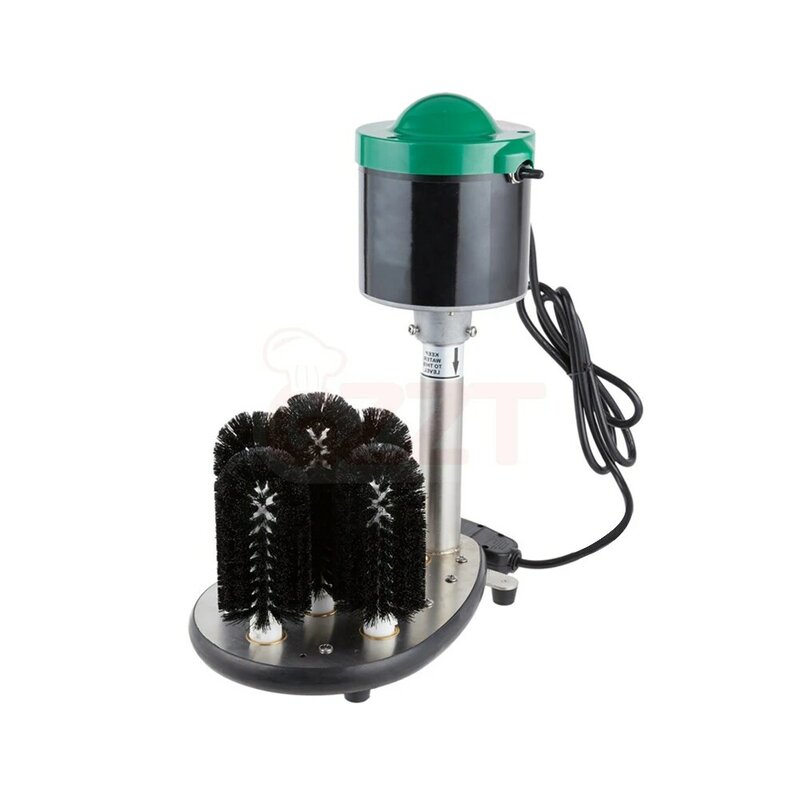 800 Pieces/Hours Automatic Cup Scourer Washer 5 Roller Brush Glass Cleaning Tool Machine Commercial Glass Washing Equipment