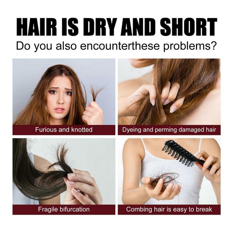 Acondicionador para el cabello con propiedades de refuerzo, rejuvenece el cabello dañado, nutritivo, cuidado para la salud