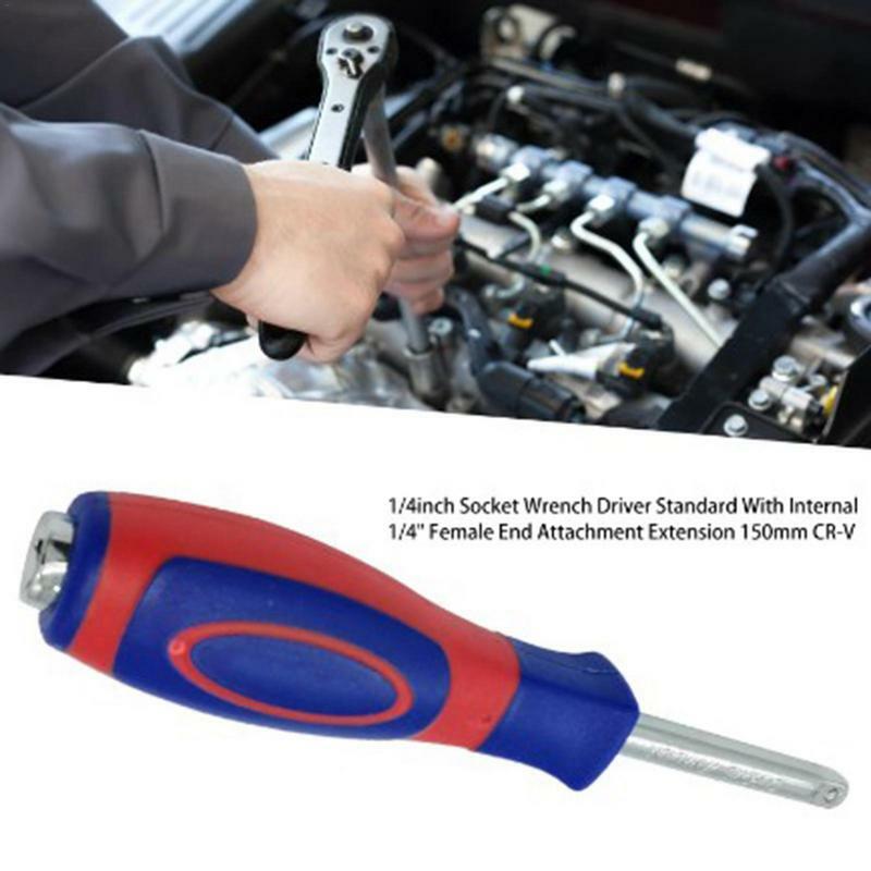 Universal Socket Wrench Universal Tool Wrench 15cm/5.90in Mechanic Tool Ratchet Socket Wrench Quick Release Gift For Husband
