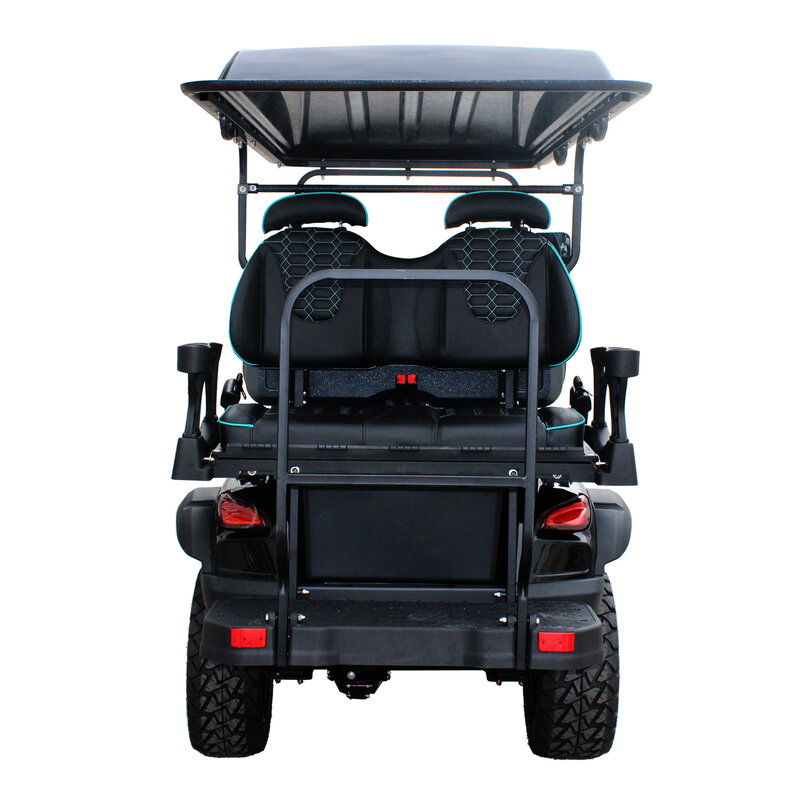 Cheap Chinese Electric Golf Carts For Sale 4 Seater Lithium 72V Battery Wholesale Price Explore Club Golf Cars Buggies