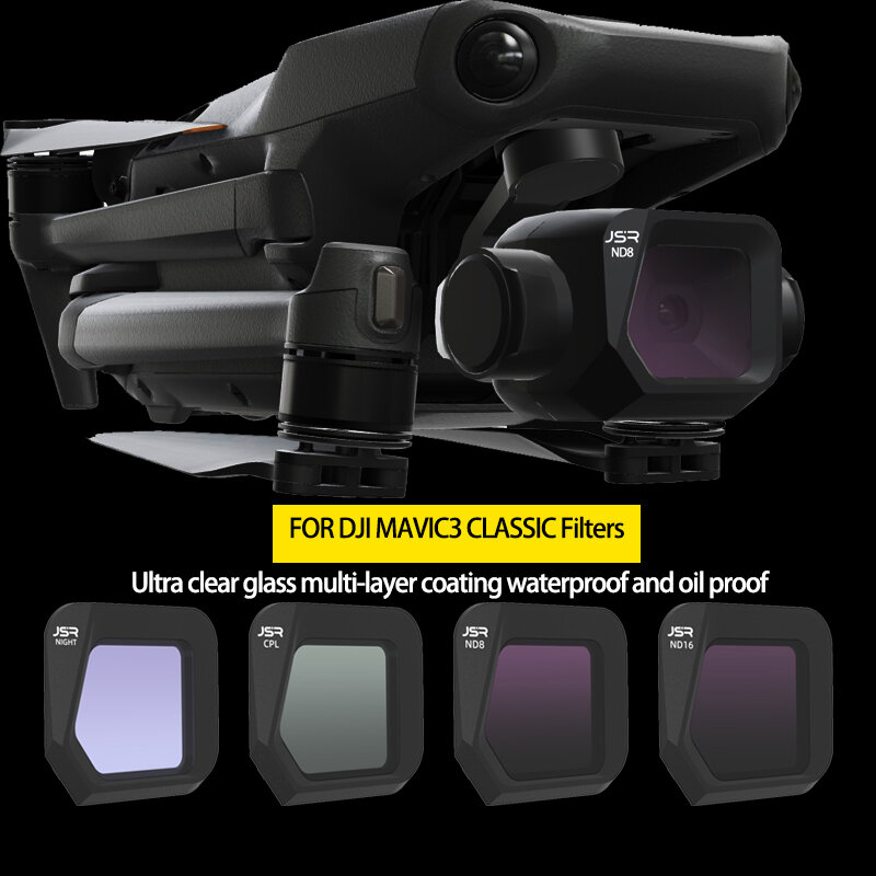 เลนส์ ND ตัวกรองสำหรับ DJI MAVIC CLASSIC 3ตัวกรองแสงสำหรับกล้อง UV CPL ND ตัวกรองชุด ND256 ND1000 NDPL STAR สำหรับ DJI drone อุปกรณ์เสริม