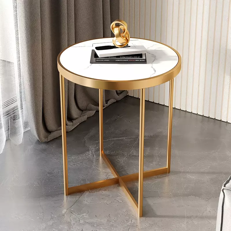 Круглый Кофейный столик с диваном, минималистичные строительные кофейные столы, эстетические обеденные промышленные столики, домашняя мебель