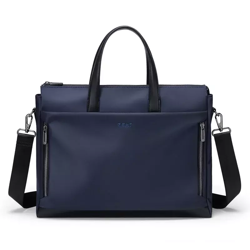 Borsa da GOLF valigetta in Nylon con manico in pelle borsa a tracolla a tracolla borse per Laptop da ufficio per uomo borse impermeabili da 15 pollici