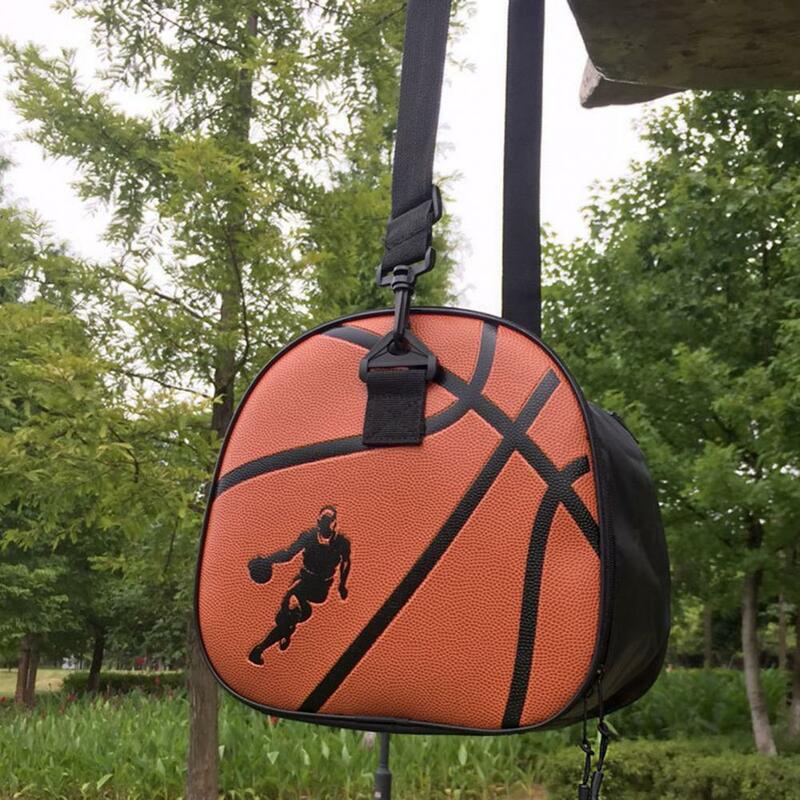 Lightweight Detachable Zipper Pocket Basketball Soccer Sports Sling Bag Water-Resistant Sports Carry Bag Sporting Goods