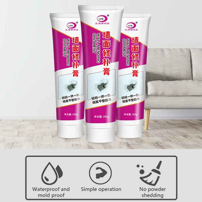 2022 NEW Wall Mending Agent 100g Wall Repair Cream Restore Quick-Drying With Mouldproof Scraper Patch Paint Valid M1U2