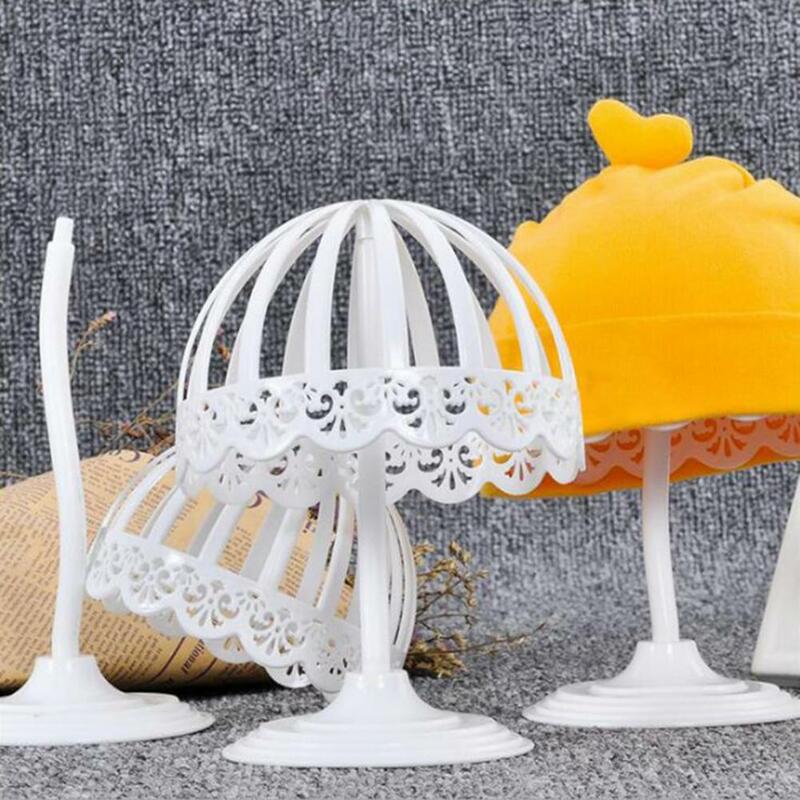 Peruki 40/45/50cm stojak z regulowaną kopułą w kształcie parasoli z elastyczna czapka i stojak wyświetlacz peruki do stylizacji w domu