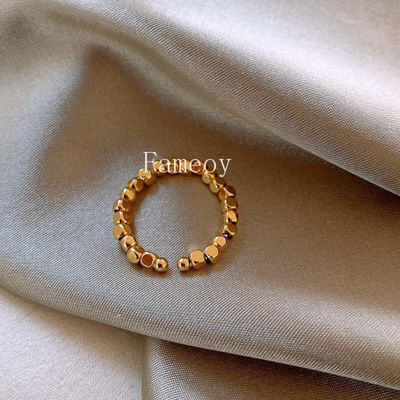 2024 модное классическое женское Открытое кольцо с геометрическим узором