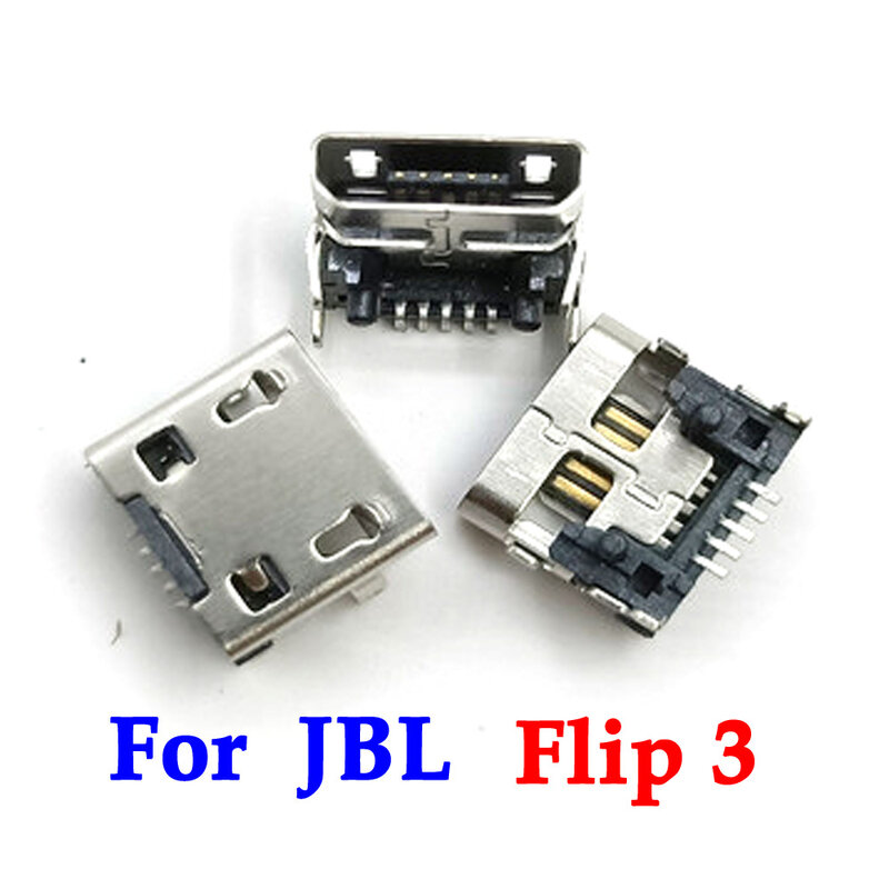Conector de puerto de carga Micro USB para Altavoz Bluetooth JBL Flip 3, 1-10 piezas, toma de corriente