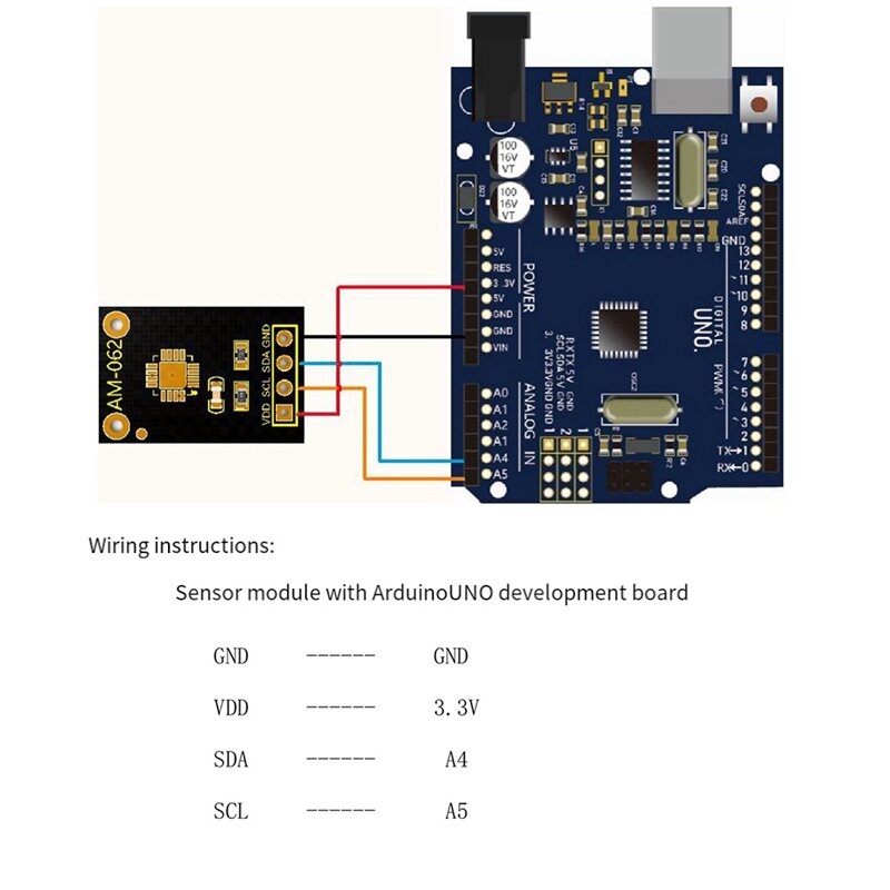 Tsys01 i2c Schnitts telle digitales Temperatur sensor modul tragbares Multifunktions zubehör