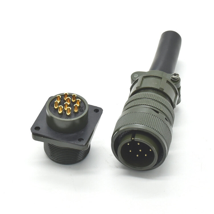 Supply aviation plug MS3106A18-1P+MS3102A18-1S plug socket connector Electronic Accessories & Supplies Optoelectronic Displays
