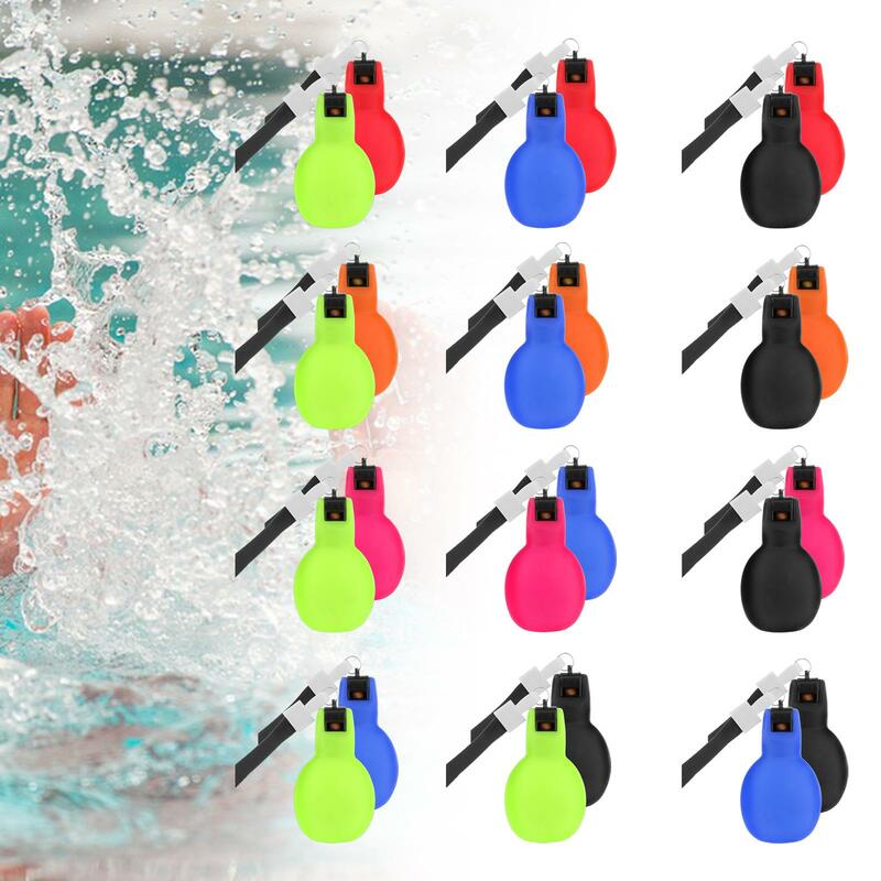 2Pcs Hand Whistles Coaches Whistles for Survival Football Basketball