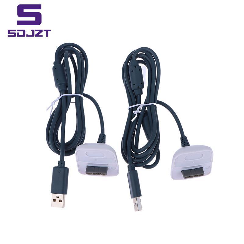 For XBOX 360 Wireless Controller Handle Connection Cable Accessory 1.5M USB Play Charging Charger Cable Cord