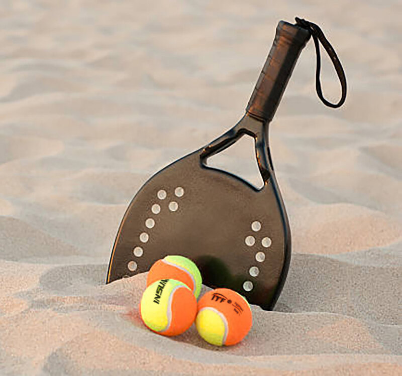 Pallone da Beach Tennis 2/6/16/25Pcs ITF approvato Stage 2 palline da Beach Tennis 50% bassa compressione per principianti Ball Training PET Dog